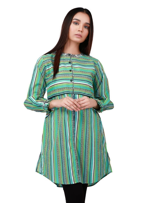 Edenrobe - Pret 1Pc Printed Cambric Shirt - ELTKP19-66906