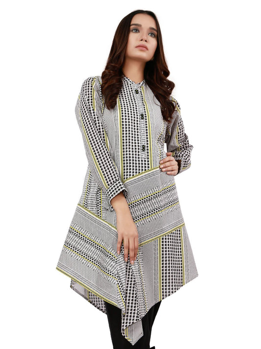 Edenrobe - Pret 1Pc Printed Cambric Shirt - ELTKP19-66908