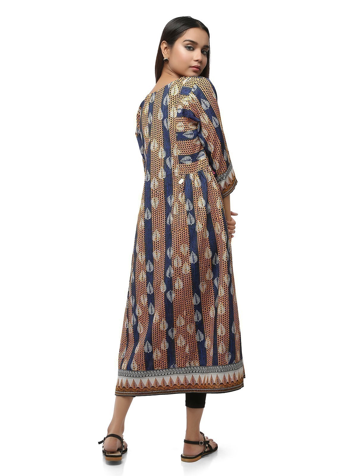 Edenrobe - Pret 1Pc Printed Khaddar Shirt - ELTKP19-67065