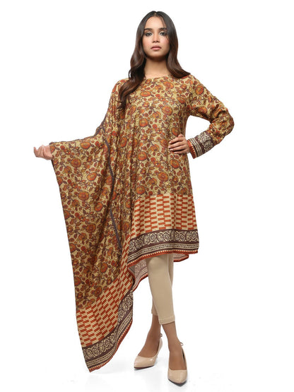 Edenrobe - Pret 1Pc Printed Viscose Shirt - ELTKP19-67082