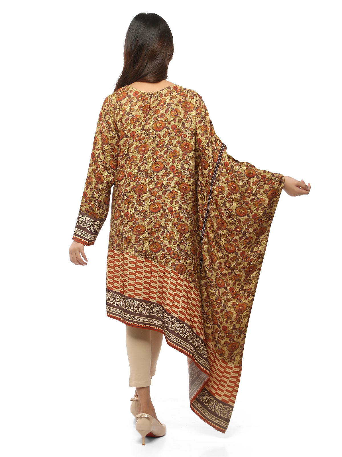 Edenrobe - Pret 1Pc Printed Viscose Shirt - ELTKP19-67082