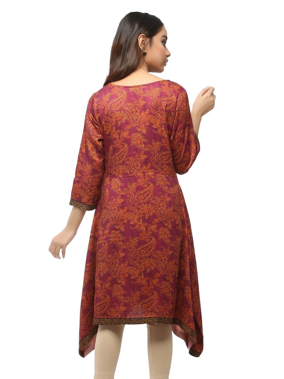 Edenrobe - Pret 1Pc Printed Viscose Shirt - ELTKP19-67100
