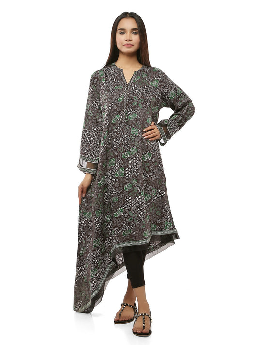 Edenrobe - Pret 1Pc Printed Viscose Shirt - ELTKP19-67102
