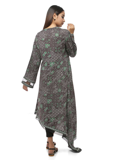 Edenrobe - Pret 1Pc Printed Viscose Shirt - ELTKP19-67102