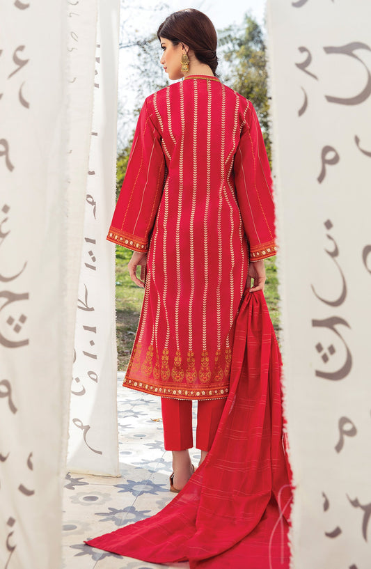 Orient - Unstitched 3 Piece Embroidered Lawn Suit