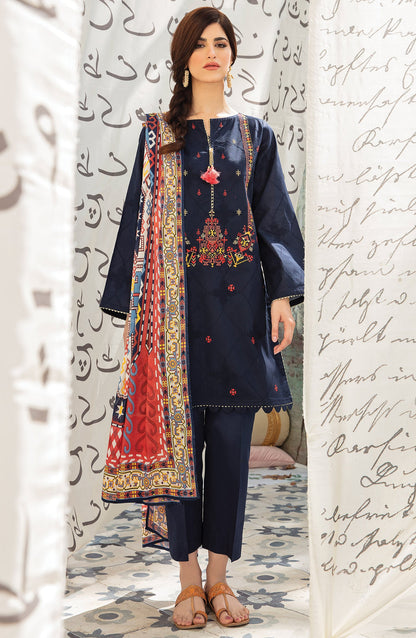 Orient - Unstitched 3 Piece Embroidered Jacquard Suit