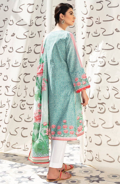 Orient - Unstitched 2 Piece Embroidered Lawn Shirt Dupatta