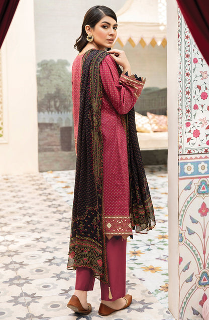 Orient - Unstitched 3 Piece Embroidered Lawn Suit