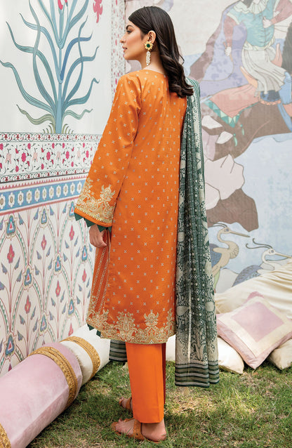 Orient - Unstitched 3 Piece Embroidered Lawn Suit