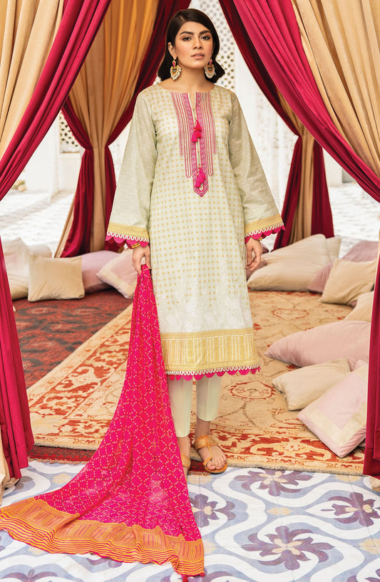 Orient - Unstitched 3 Piece Embroidered Lawn Suit