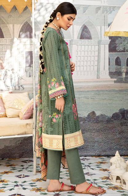 Orient - Unstitched 3 Piece Embroidered Lawn Suit