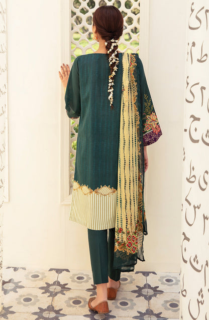 Orient - Unstitched 3 Piece Embroidered Lawn Suit