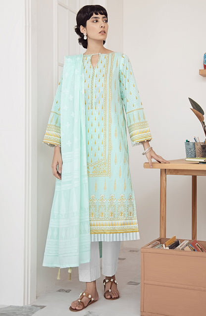 Orient - Unstitched 2PC Pearl Printed Shirt Jacquard Dupatta