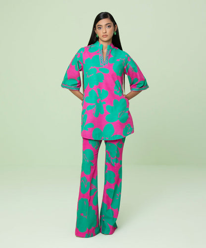 Sapphire - Printed Light Khaddar Shirt