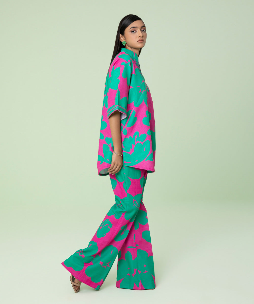 Sapphire - Printed Light Khaddar Shirt