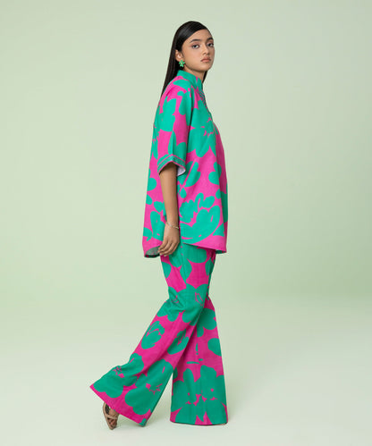 Sapphire - Printed Light Khaddar Shirt
