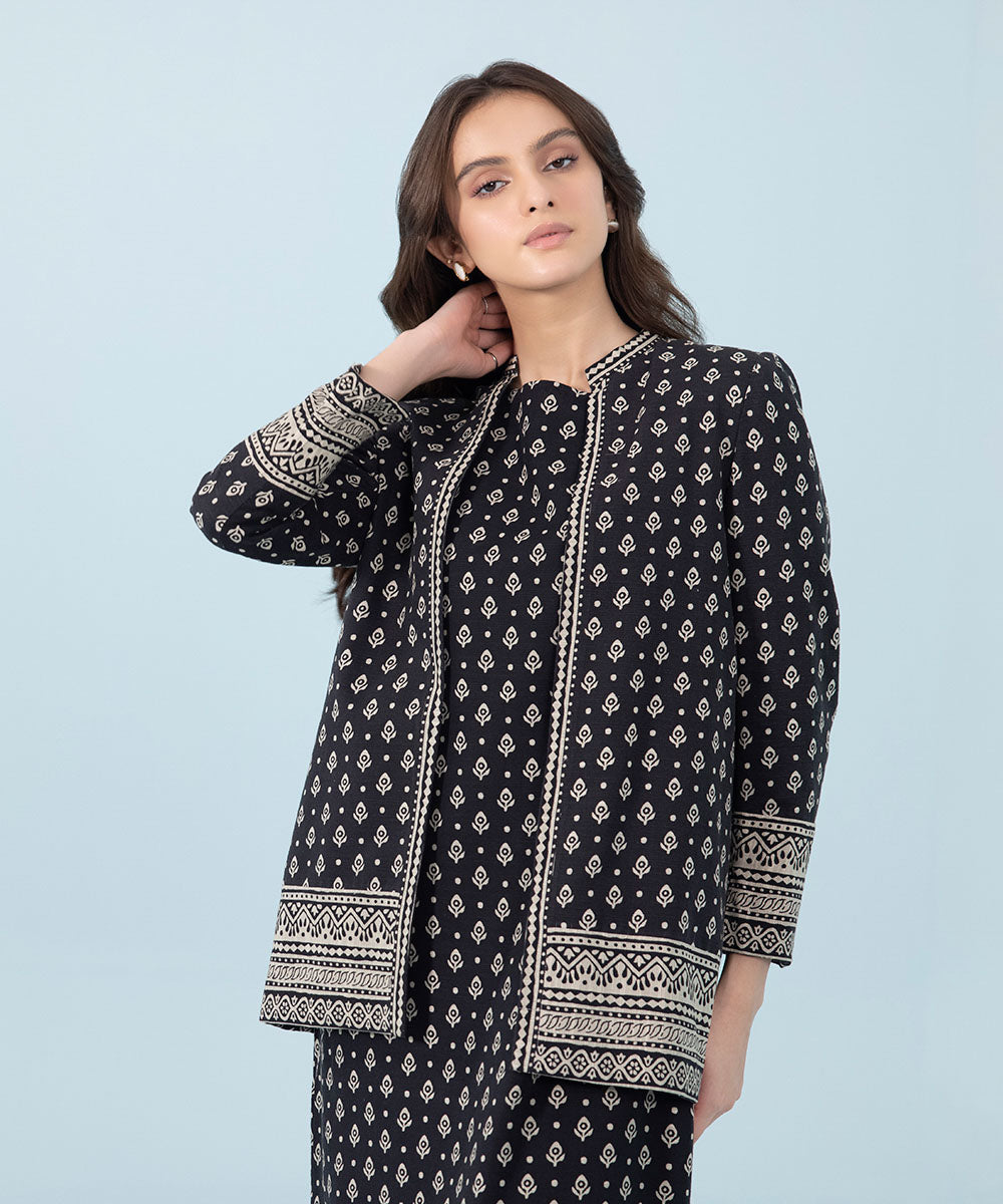 Sapphire - Printed Light Khaddar Shirt