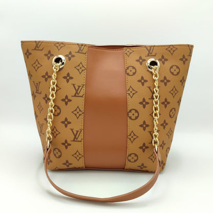Bustangi - Brown Printed Bag