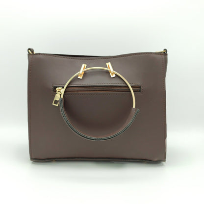 Bustangi - Dark brown Square Bag