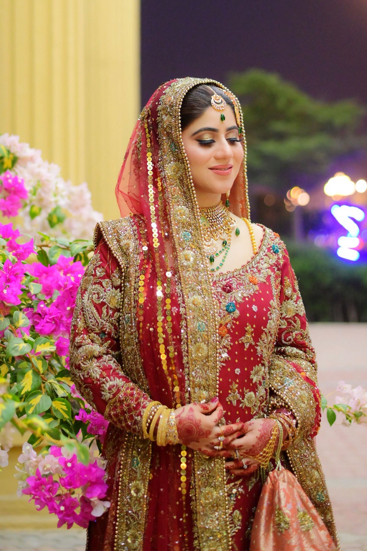 Ruby Red and Emerald Green