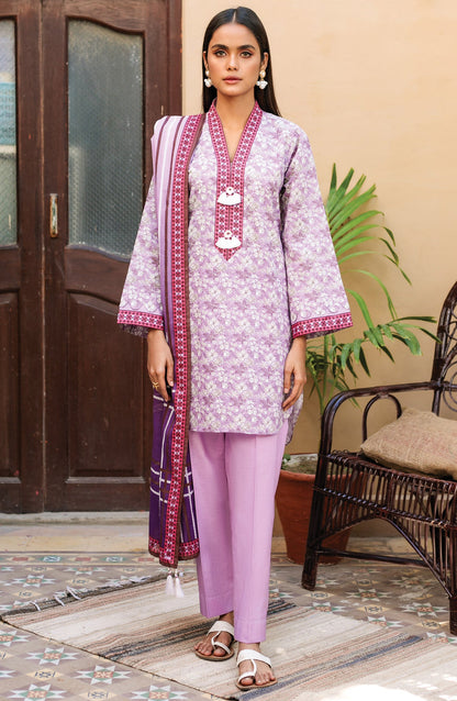 Orient - Unstitched 3 Piece Printed Lawn Suit