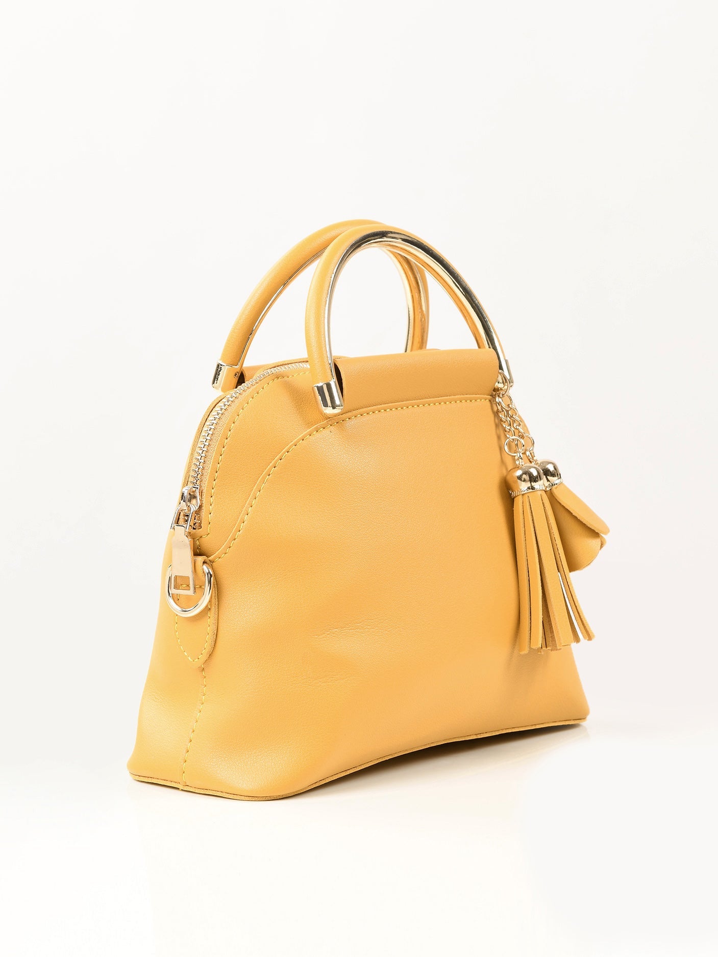 Limelight - Metallic Handle Handbag