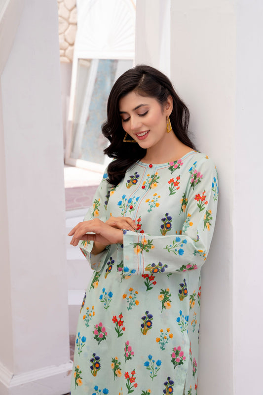 Bebano - Mint Green Floral