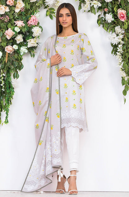 Orient - Unstitched 2 Piece Embroidered Lawn Suit