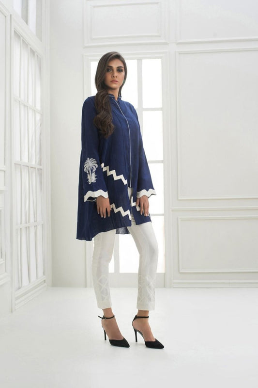 Linen Kurta And trousers