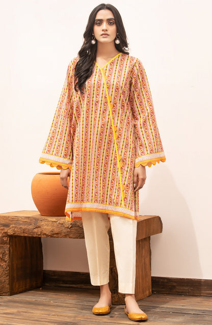 Orient - Unstitched 1 Piece Printed Lawn Shirt