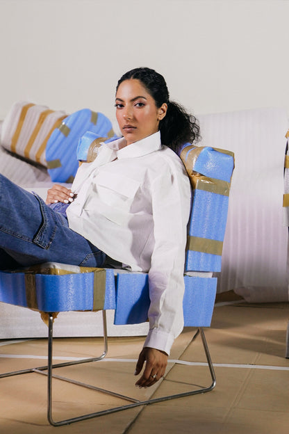 Ethnic - BUTTON DOWN TOP (E1100/108/001)