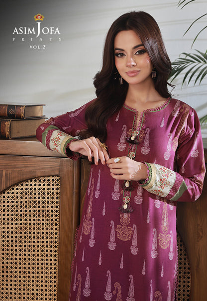 Asim Jofa - AJBP-57 Designers Stitched