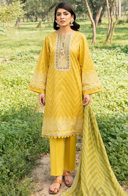 Orient - Unstitched 3 Piece Embroidered Lawn Suit