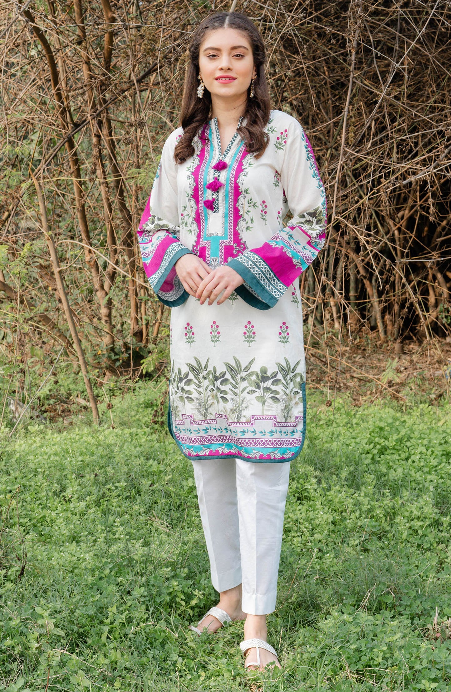 Orient - Stitched 1 Piece Printed Jacquard Shirt