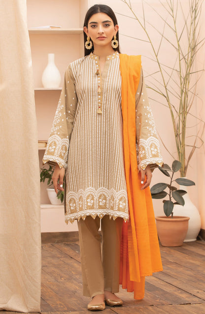 Orient - Unstitched 3 Piece Printed Lawn Suit