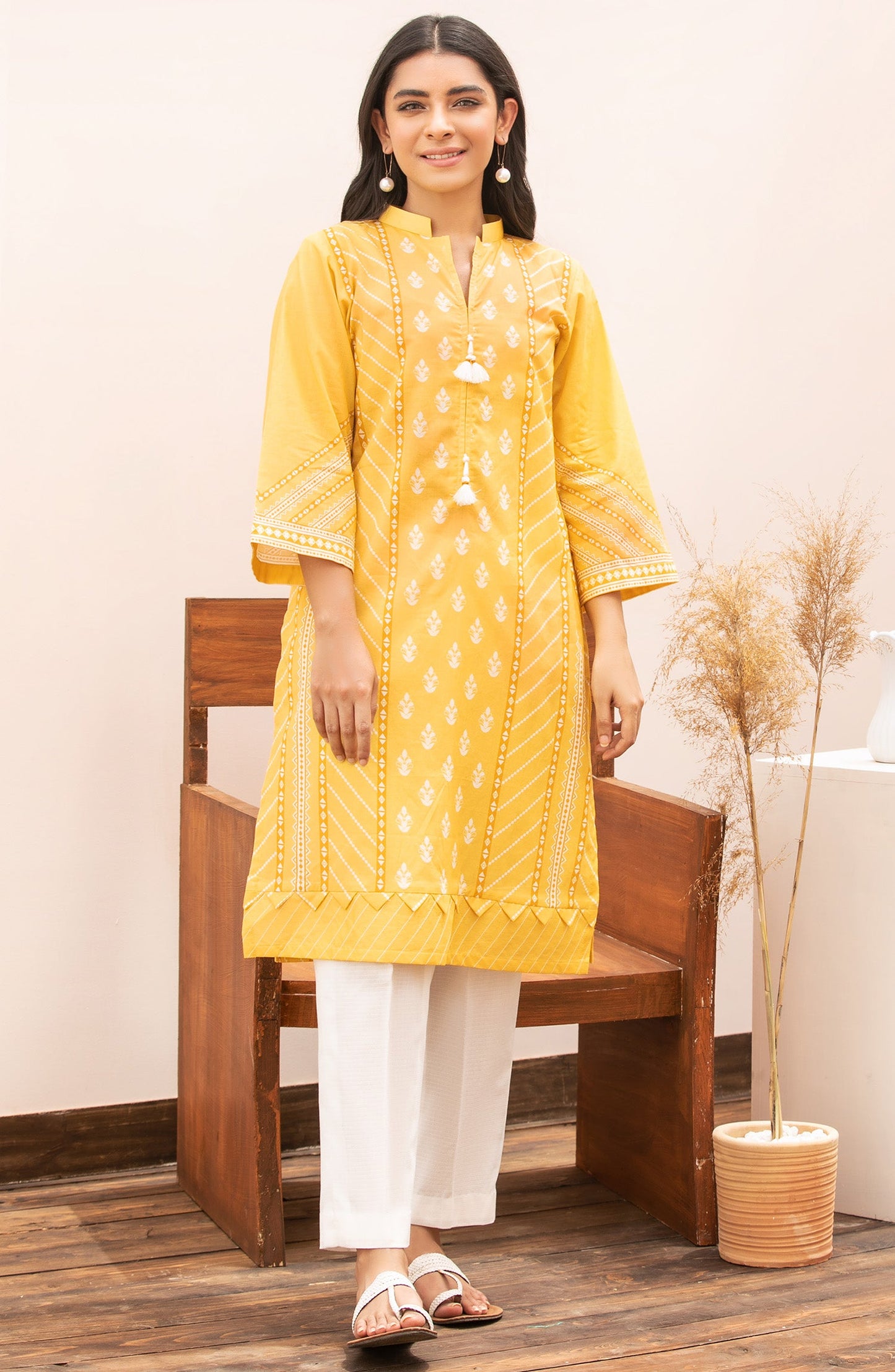 Orient - Unstitched 1 Piece Printed Lawn Shirt