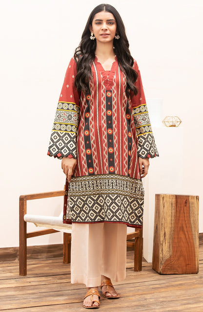 Orient - Unstitched 1 Piece Printed Lawn Shirt