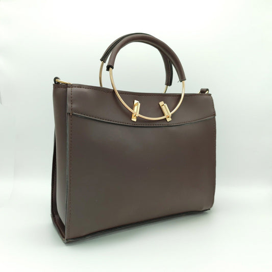 Bustangi - Dark brown Square Bag