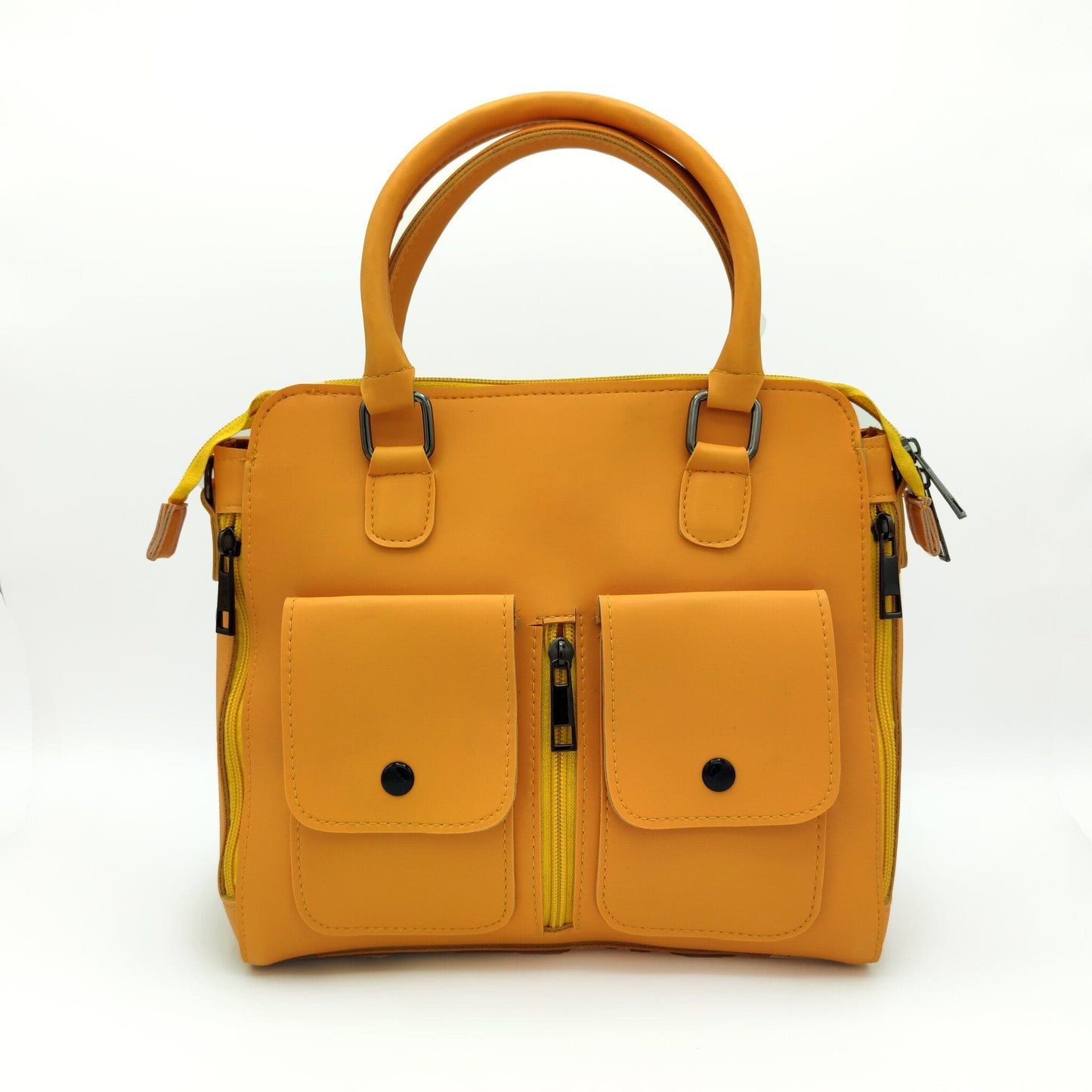 Bustangi - Yellow Multiple Pockets Bag