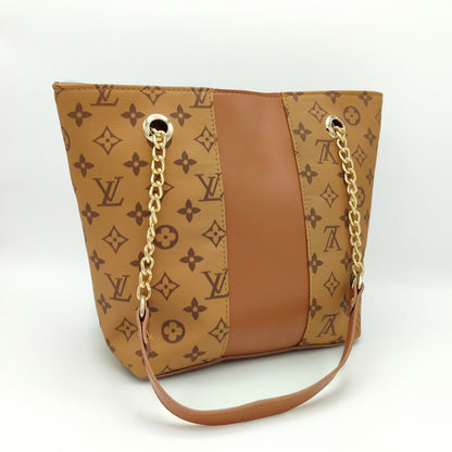 Bustangi - Brown Printed Bag