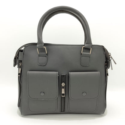 Bustangi - Grey Multiple Pockets Bag