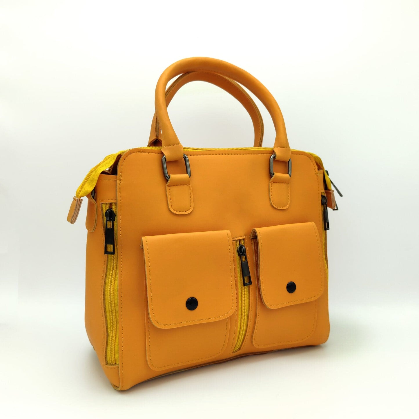 Bustangi - Yellow Multiple Pockets Bag