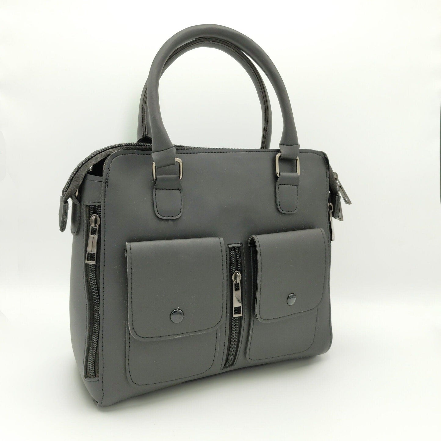 Bustangi - Grey Multiple Pockets Bag