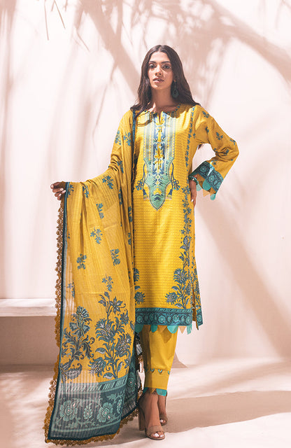 Alzohaib - 3-Piece Unstitched Digital Printed Lawn-CDD-23-02