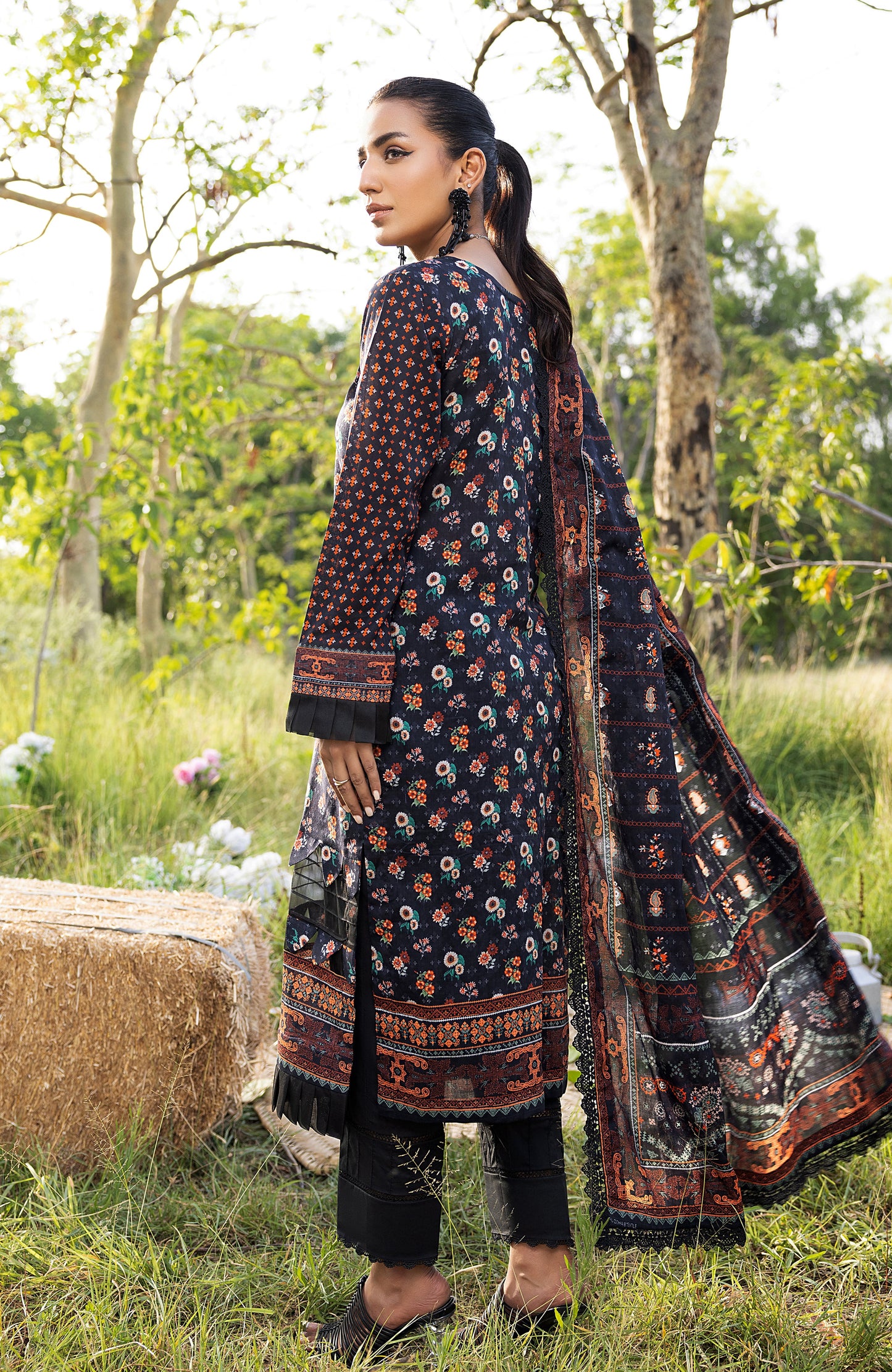 Alzohaib - 3 PIECE UNSTITCHED DIGITAL PRINTED LAWN-ADL-3-23-02