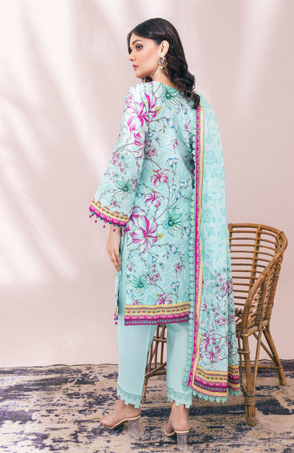 Alzohaib - 3-Piece Unstitched Digital Printed Cambric-MDP-23-02