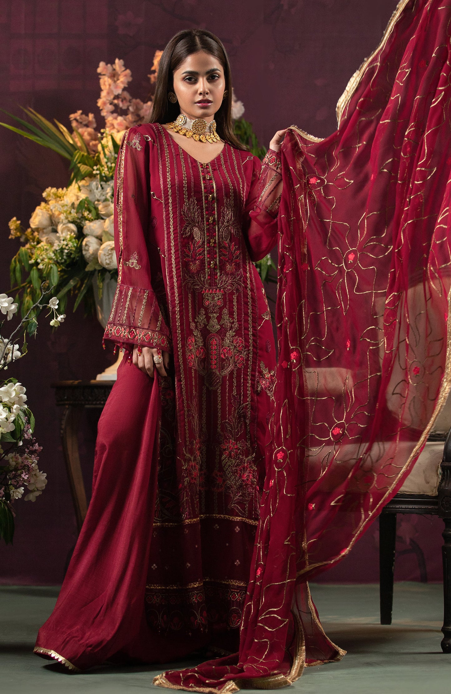 Alzohaib - 3 PIECE LUXURY FORMAL AZF'23-02