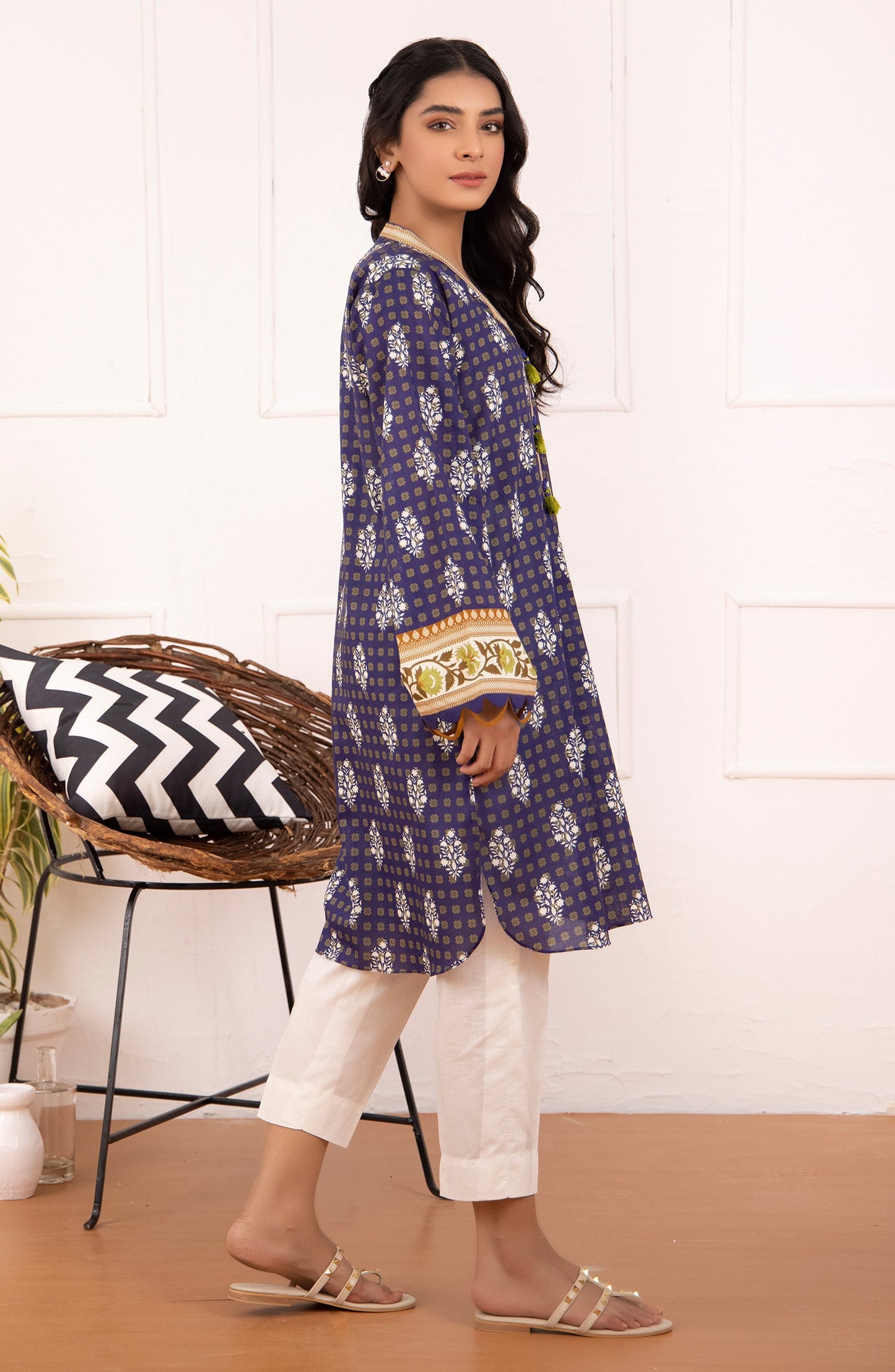 Orient - Unstitched 1 Piece Printed Lawn Shirt