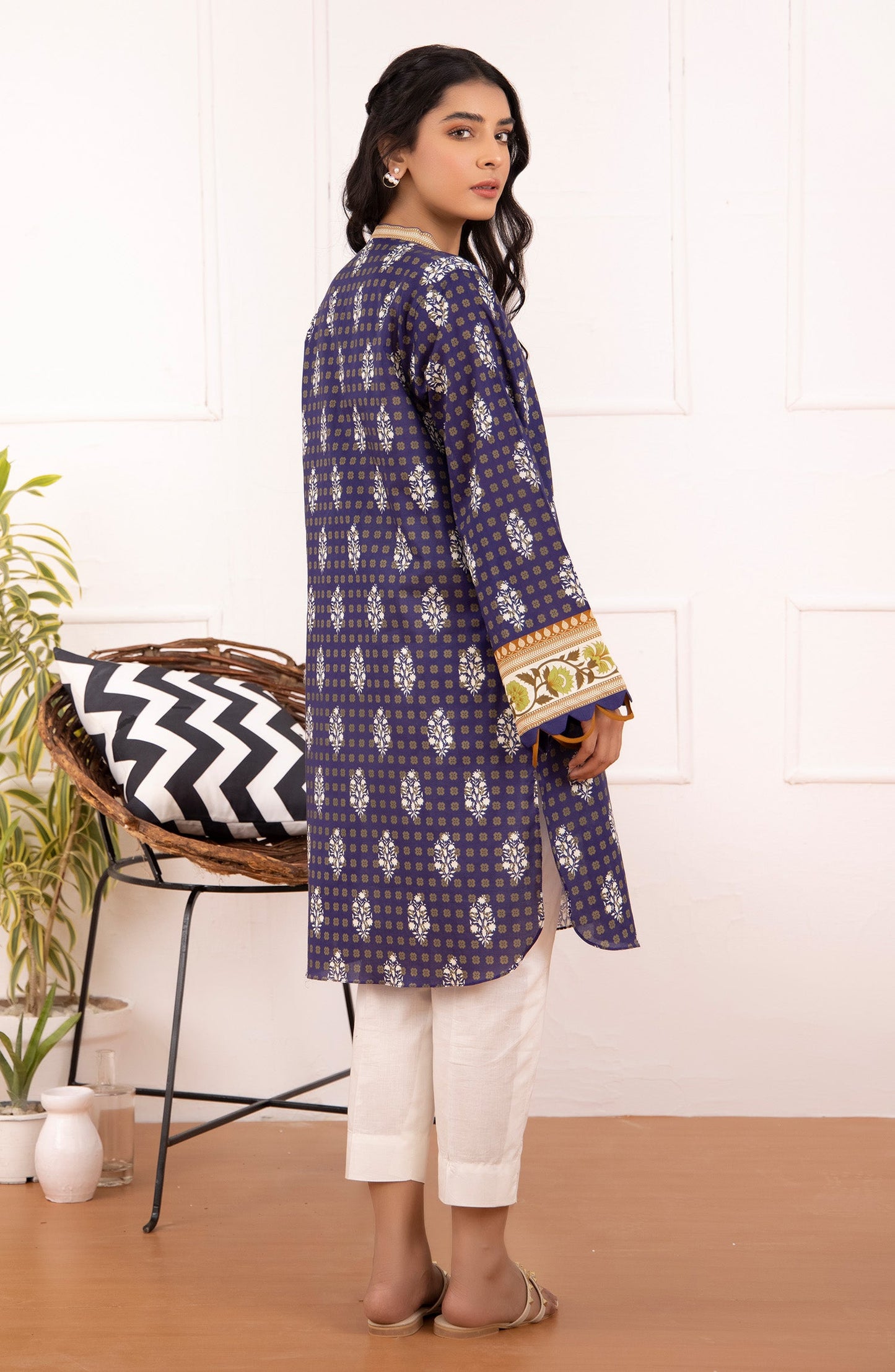 Orient - Unstitched 1 Piece Printed Lawn Shirt