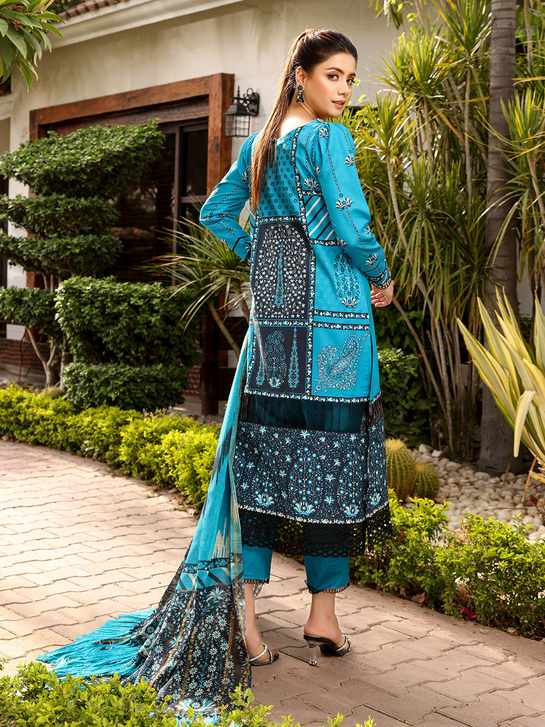 Binilyas - D#2020A | 3 Piece Luxury Unstitched